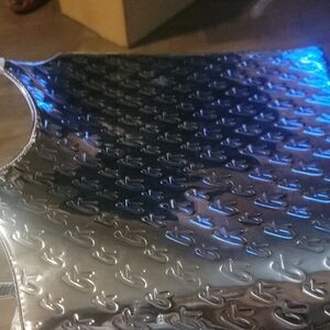 Glamaholic Stylish Silver Tote Bag